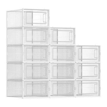 Modulaarne riiul BOXIFY lahtritega, valge