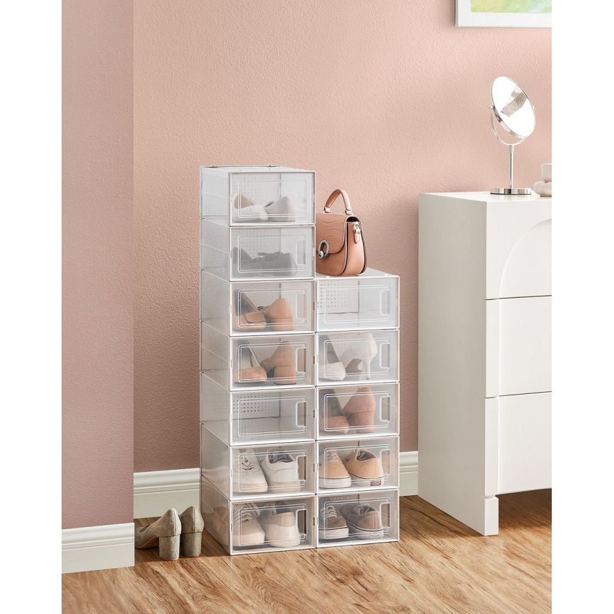 Modulaarne riiul BOXIFY lahtritega, valge