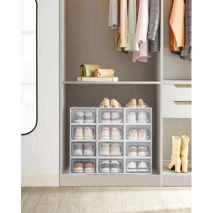 Modulaarne riiul BOXIFY lahtritega, valge