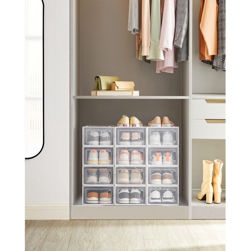 Modulaarne riiul BOXIFY lahtritega, valge