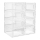 Modulaarne riiul jaotustega BOXIFY, valge