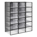 Modulaarne riiul lahtritega BOXIFY, must