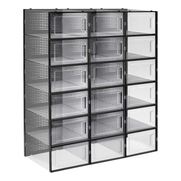 Modulaarne riiul lahtritega BOXIFY, must