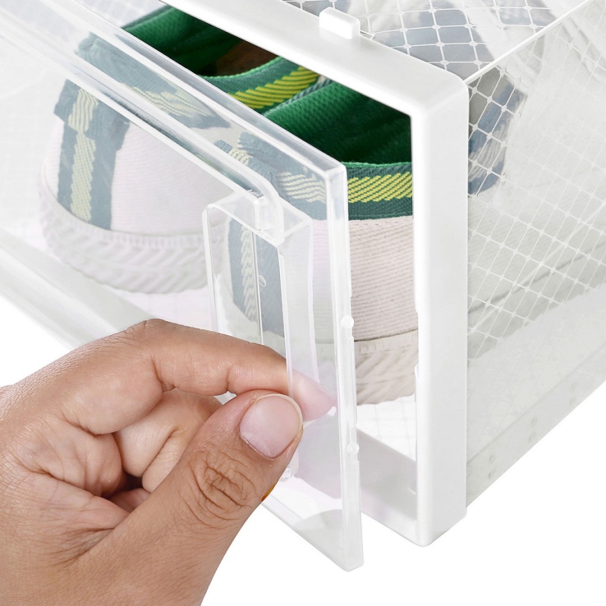 Modulaarne riiul lahtritega BOXIFY valge