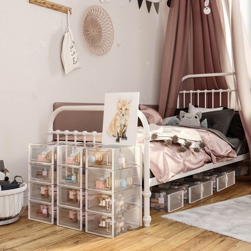 Modulaarne riiul lahtritega BOXIFY valge