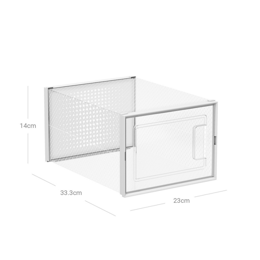 Modulaarne riiul lahtritega BOXIFY valge