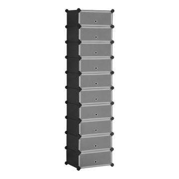 Modulaarne riiul sahtlitega BOXIFY must