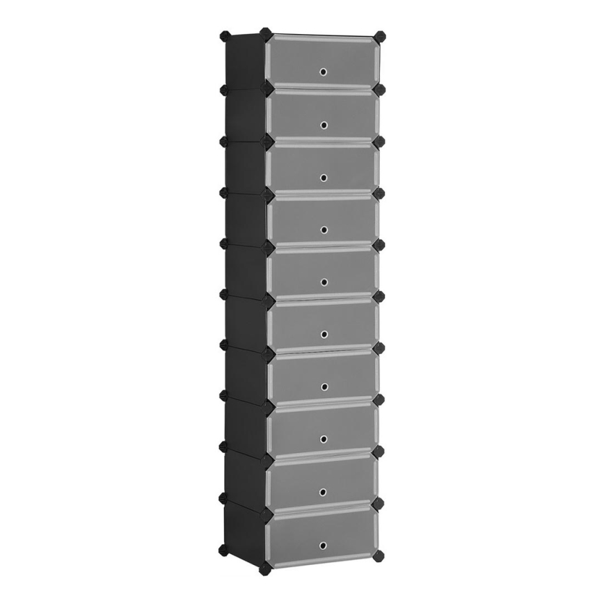 Modulaarne riiul sahtlitega BOXIFY must