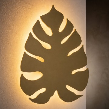 MONSTERA seinavalgusti 3xG9/8W/230V, kuldne