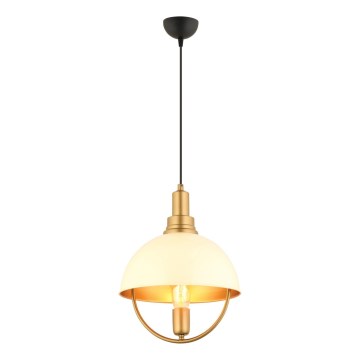 MONZA rippvalgusti 1xE27/40W/230V läbimõõt 30 cm kreem/kolloidne