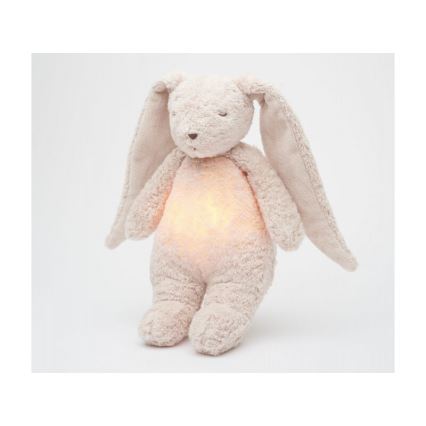 Moonie - Kaisuloom meloodia ja valgusega 2.0 jänes organic roos