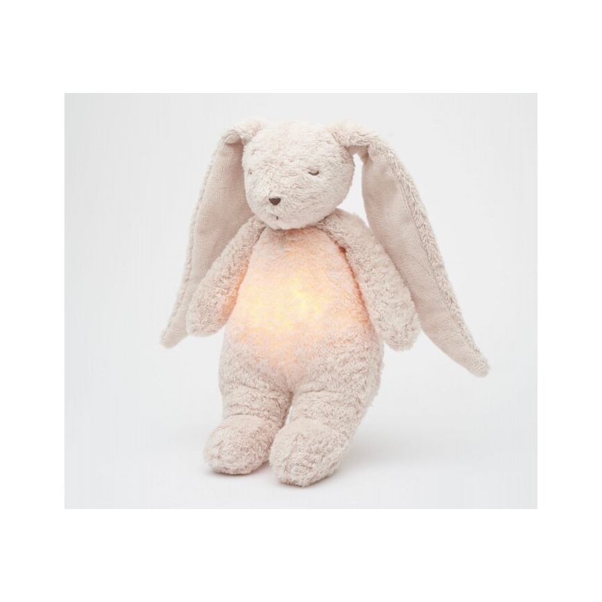 Moonie - Kaisuloom meloodia ja valgusega 2.0 jänes organic roos