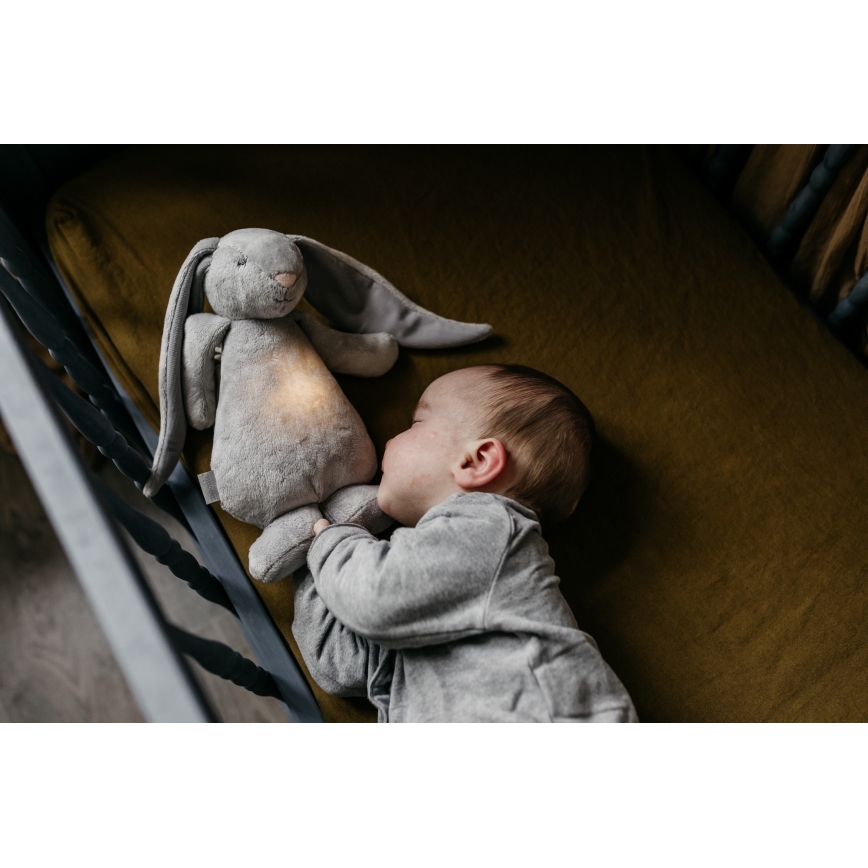 Moonie - Kaisuloom meloodia ja valgusega jänes 2.0 organic hall