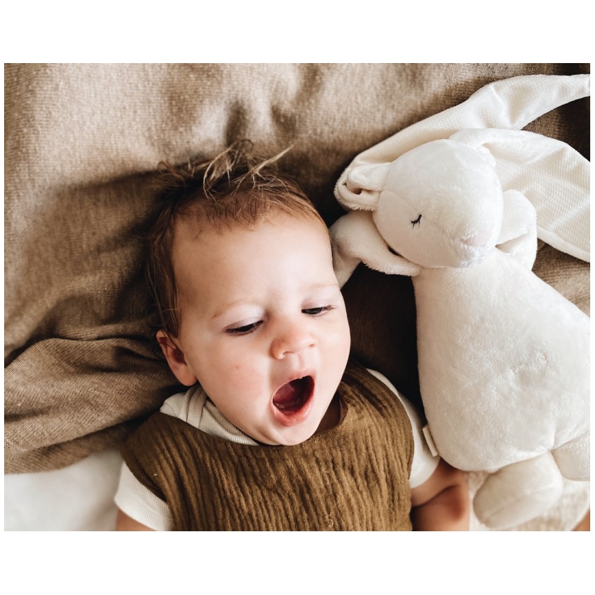 Moonie - Kaisuloom meloodia ja valgusega jänes 2.0 organic Liiv