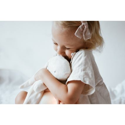 Moonie - Kaisuloom meloodia ja valgusega jänes 2.0 organic polar