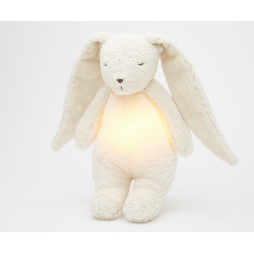 Moonie - Kaisuloom meloodia ja valgusega jänes 2.0 organic polar