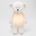 Moonie - Kaisuloom meloodia ja valgusega väike karu 2.0 cream