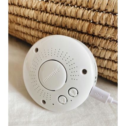 Moonie - Kaisuloom meloodia ja valgusega väike karu organic cappuccino natur