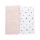 MOTHERHOOD - Muslin tekk 2 tk Pink Squares 100x120 cm