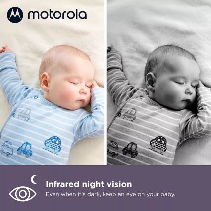 Motorola VM65X - Nutikas laetav beebimonitor Wi-Fi
