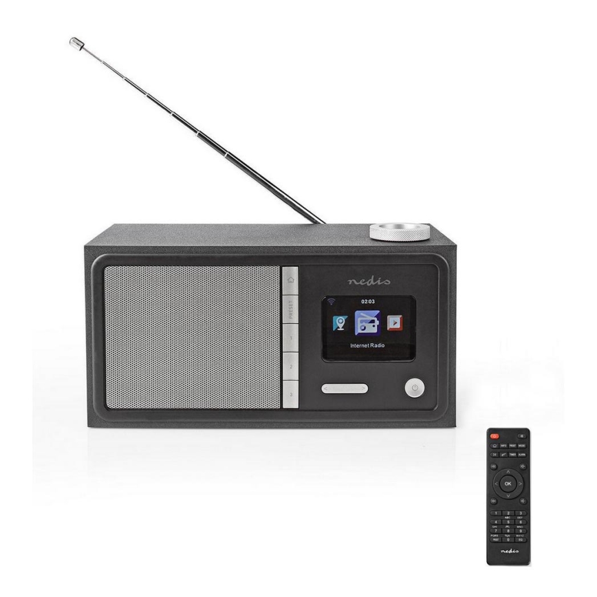 Multifunktsionaalne interneti raadio 18W/230V FM Wi-Fi Bluetooth+ Pult