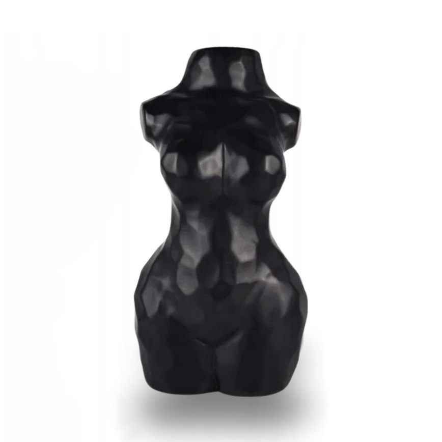 Must keraamiline vaas, 30 cm