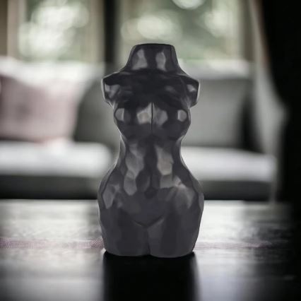 Must keraamiline vaas, 30 cm