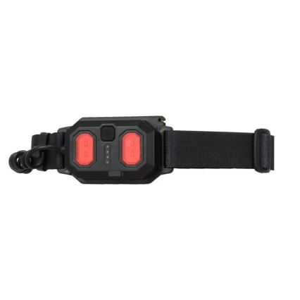 Must laetav LED-pealamp 2xLED/5V 180 lm 900 mAh