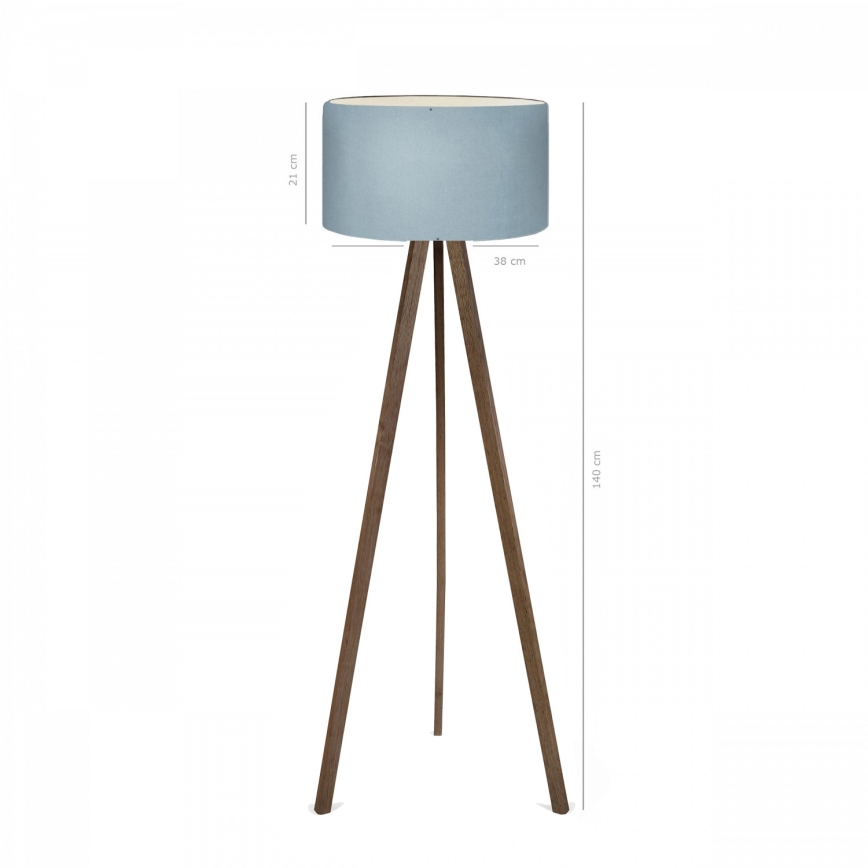 Müürilamp AYD 1xE27/40W/230V pruun/sinine