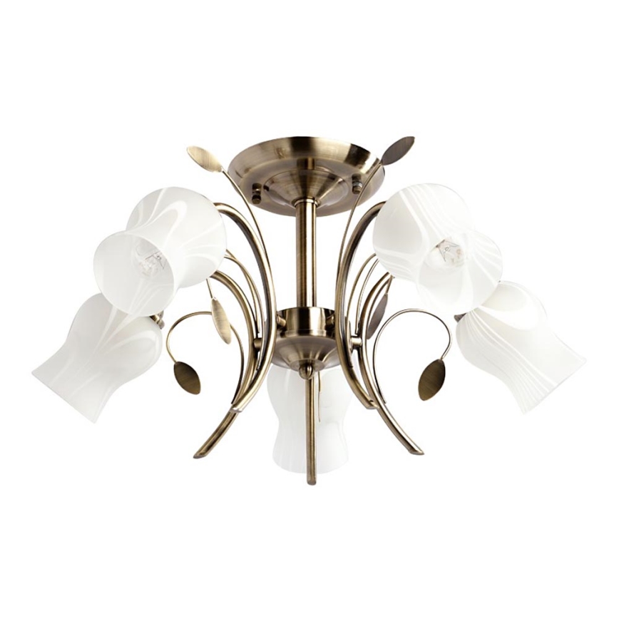 MW-LIGHT - Kinnitatav lühter FLORA 5xE14/60W/230V