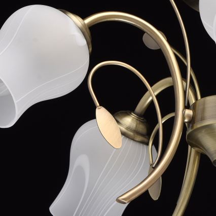 MW-LIGHT - Kinnitatav lühter FLORA 5xE14/60W/230V