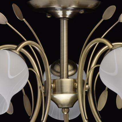 MW-LIGHT - Kinnitatav lühter FLORA 5xE14/60W/230V