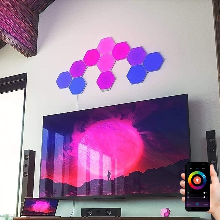 Nanoleaf - KOMPLEKT 15x LED RGB Hämardatav valguspaneel LED/2W/230V 1200-6500K Wi-Fi