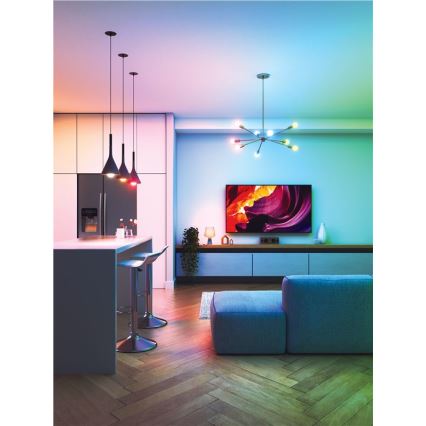 KOMPLEKT 3x LED RGBW Hämardatav pirn ESSENTIALS A60 E27/8,5W/230V CRI 90 2700-6500K Wi-Fi - Nanoleaf
