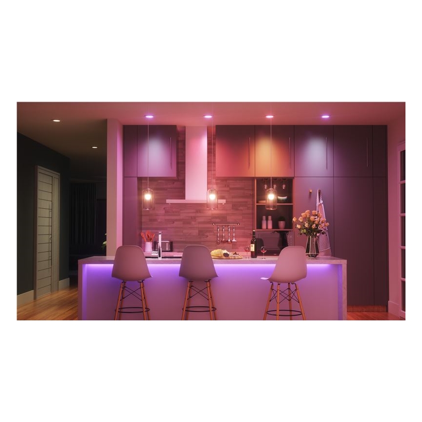 KOMPLEKT 3x LED RGBW Hämardatav pirn ESSENTIALS A60 E27/8,5W/230V CRI 90 2700-6500K Wi-Fi - Nanoleaf