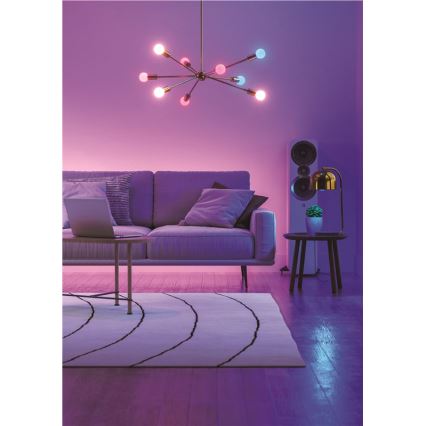 KOMPLEKT 3x LED RGBW Hämardatav pirn ESSENTIALS A60 E27/8,5W/230V CRI 90 2700-6500K Wi-Fi - Nanoleaf