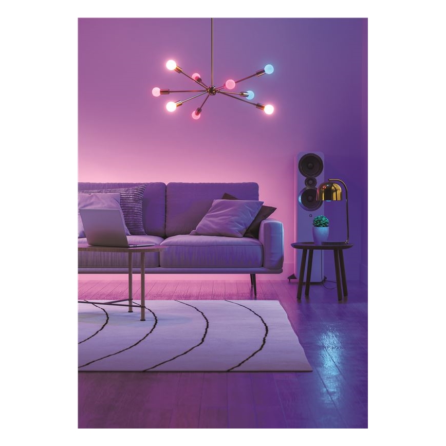 KOMPLEKT 3x LED RGBW Hämardatav pirn ESSENTIALS A60 E27/8,5W/230V CRI 90 2700-6500K Wi-Fi - Nanoleaf