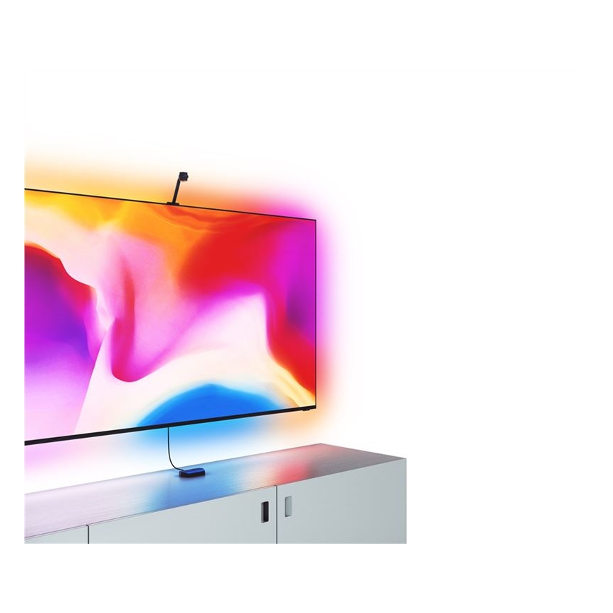 Nanoleaf - Komplekt 4D ekraani peegeldamiseks + valgusribade baaskomplekt 5,2m 85''