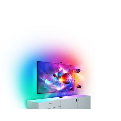 Nanoleaf - Komplekt 4D ekraani peegeldamiseks + valgusribade baaskomplekt 5,2m 85''