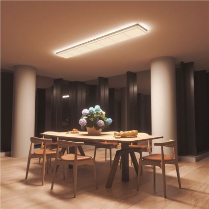 Nanoleaf - KOMPLEKT 3x RGBW Hämardatav laevalgusti SKYLIGHT 1xLED/18W/230V + 2xLED/16W/230V 2700-6500K Wi-Fi