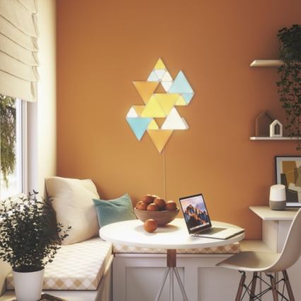 Nanoleaf NL28-2002TW-9PK - Komplekt 9 x LED RGB Hämardatav paneel RHYTHM LED/2W/230V Wi-Fi
