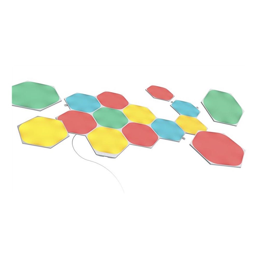 Nanoleaf - KOMPLEKT 15x LED RGB Hämardatav valguspaneel LED/2W/230V 1200-6500K Wi-Fi