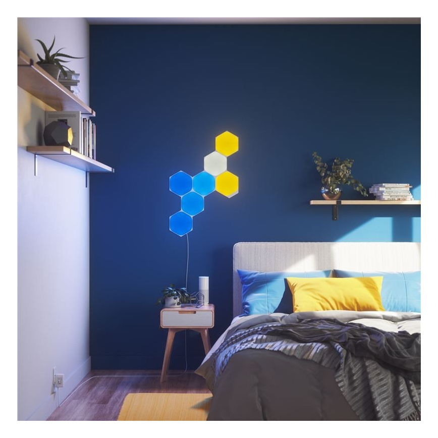 Nanoleaf - KOMPLEKT 15x LED RGB Hämardatav valguspaneel LED/2W/230V 1200-6500K Wi-Fi