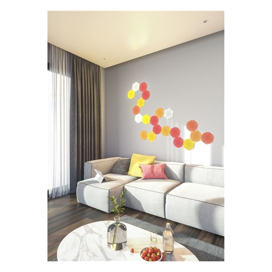 Nanoleaf - KOMPLEKT 15x LED RGB Hämardatav valguspaneel LED/2W/230V 1200-6500K Wi-Fi