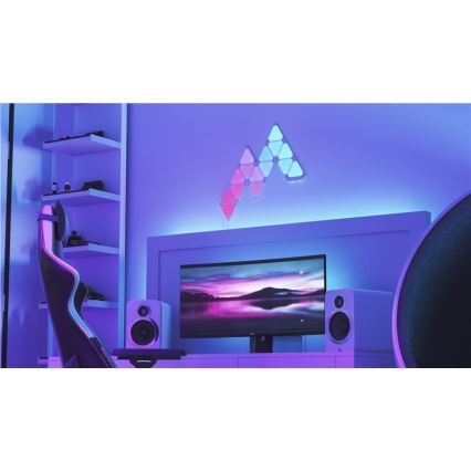 Nanoleaf - KOMPLEKT 10x LED RGB Hämardatav paneel TRIANGLES LED/0,5/230V Wi-Fi