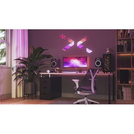 Nanoleaf - KOMPLEKT 10x LED RGB Hämardatav paneel TRIANGLES LED/0,5/230V Wi-Fi