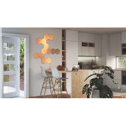 Nanoleaf - KOMPLEKT 13x LED Hämardatav valguspaneel HEXAGONS LED/2W/230V Wi-Fi