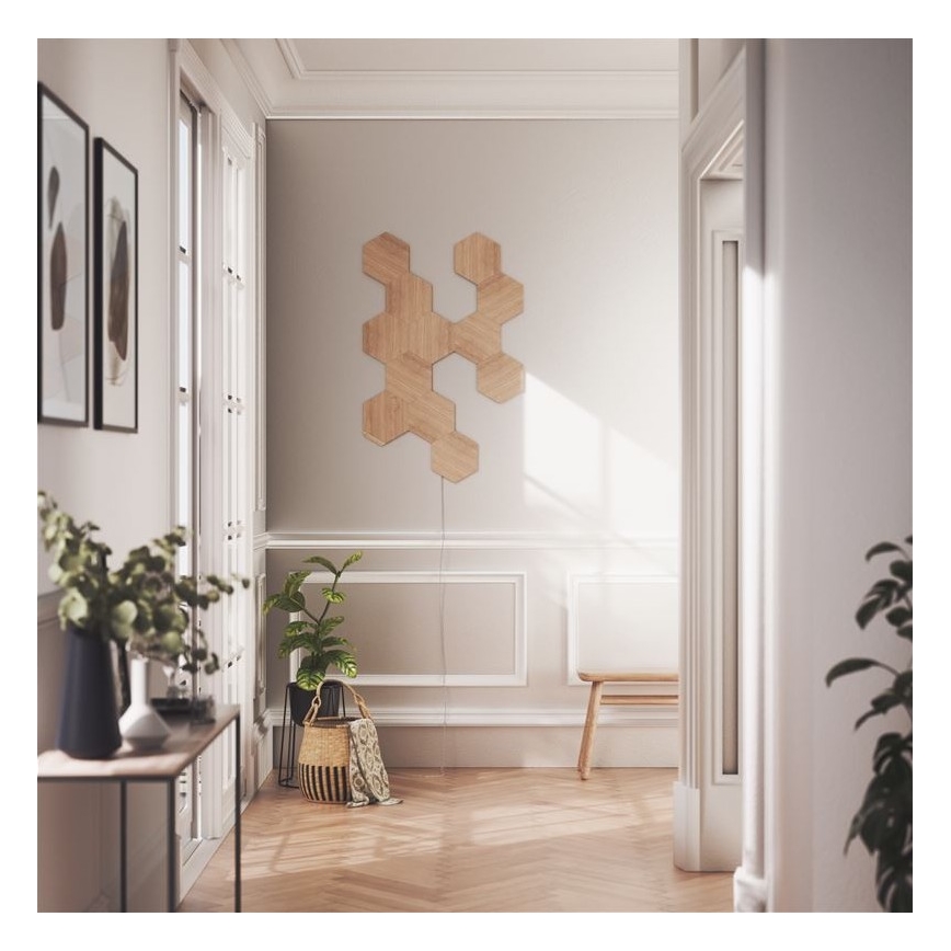 Nanoleaf - KOMPLEKT 13x LED Hämardatav valguspaneel HEXAGONS LED/2W/230V Wi-Fi