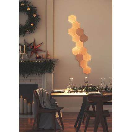 Nanoleaf - KOMPLEKT 13x LED Hämardatav valguspaneel HEXAGONS LED/2W/230V Wi-Fi