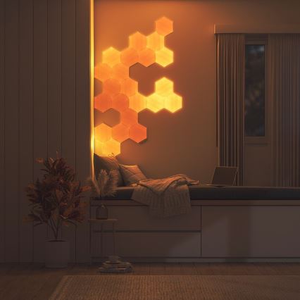 Nanoleaf - KOMPLEKT 13x LED Hämardatav valguspaneel HEXAGONS LED/2W/230V Wi-Fi